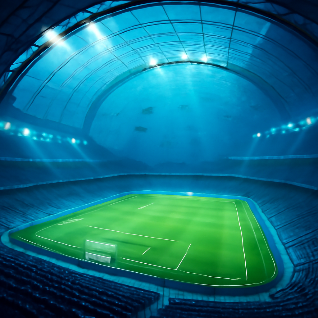 Underwater Football Stadium